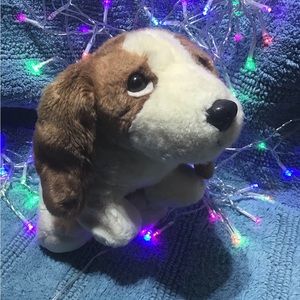 Ty Tracker the Basset Hound stuffed animal full size 12”, 1998 plushie